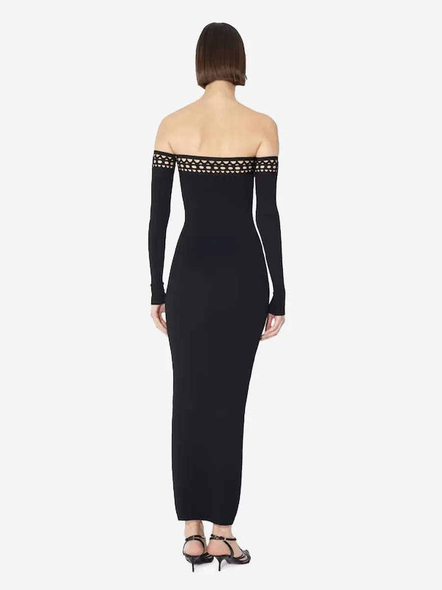 Alaïa Vestido Vienne Maxi
