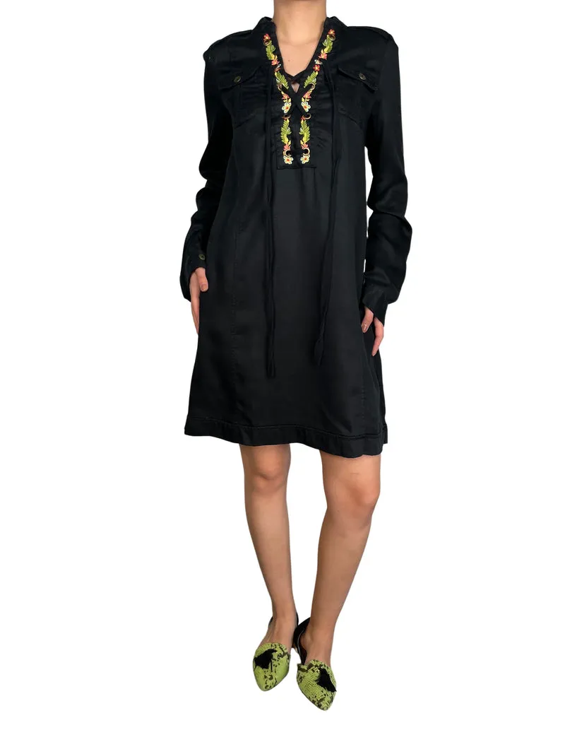 ANTHROPOLOGIE Vestido Holding Horses By Anthropologie