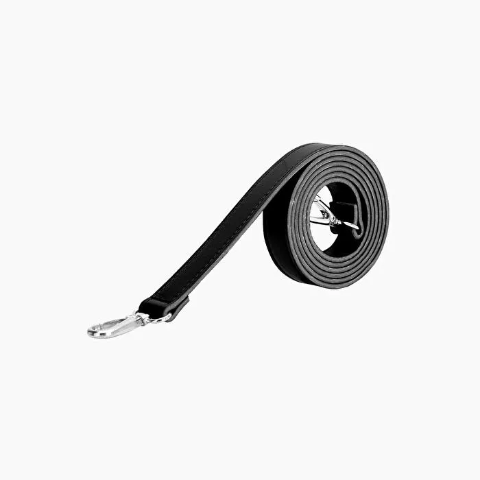 Bandolera slim 140 negra tejido sintético
