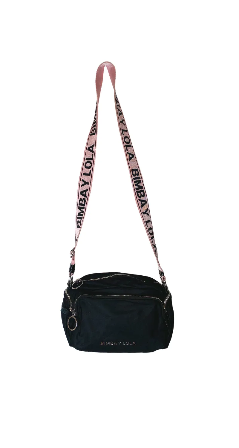 BIMBA Y LOLA Bandolera Nylon Negro