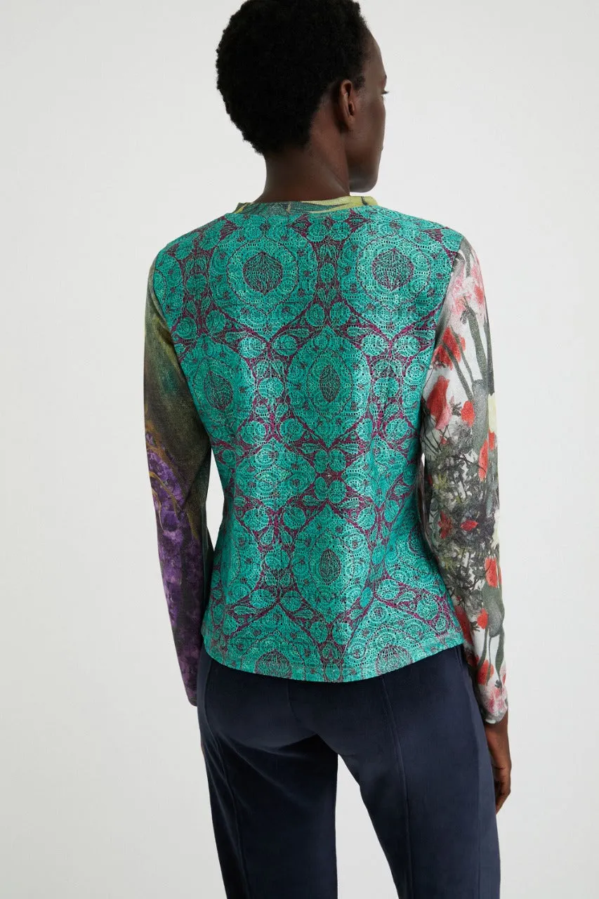 Blusa Estampado Millais Dama Desigual 22SWTKB9