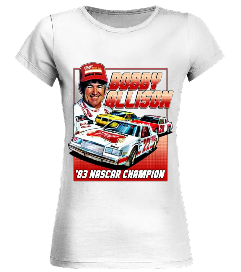 Bobby Allison - Nct (6) Camiseta cuello redondo Mujer