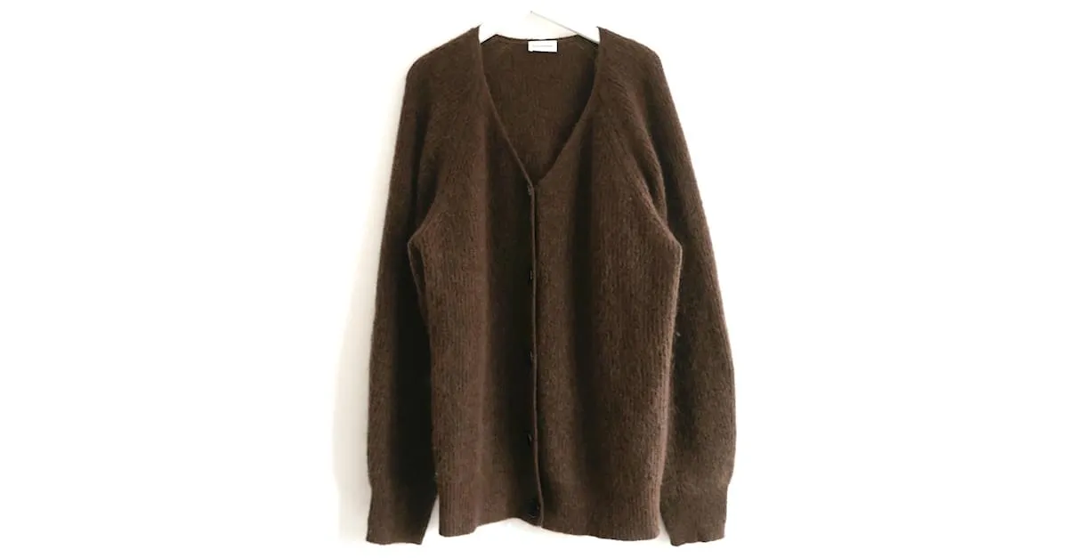 By Malene Birger Malene Birger Cárdigan extragrande de mezcla de mohair Cinnum Castaño 