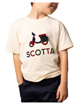 Camiseta Crudo Logo Scotta