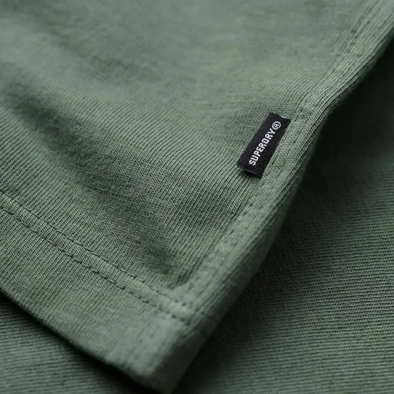 Camiseta Para Hombre Overdyed Logo Loose Superdry