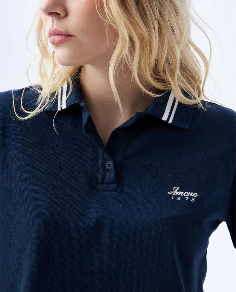 Camiseta tipo polo para mujer