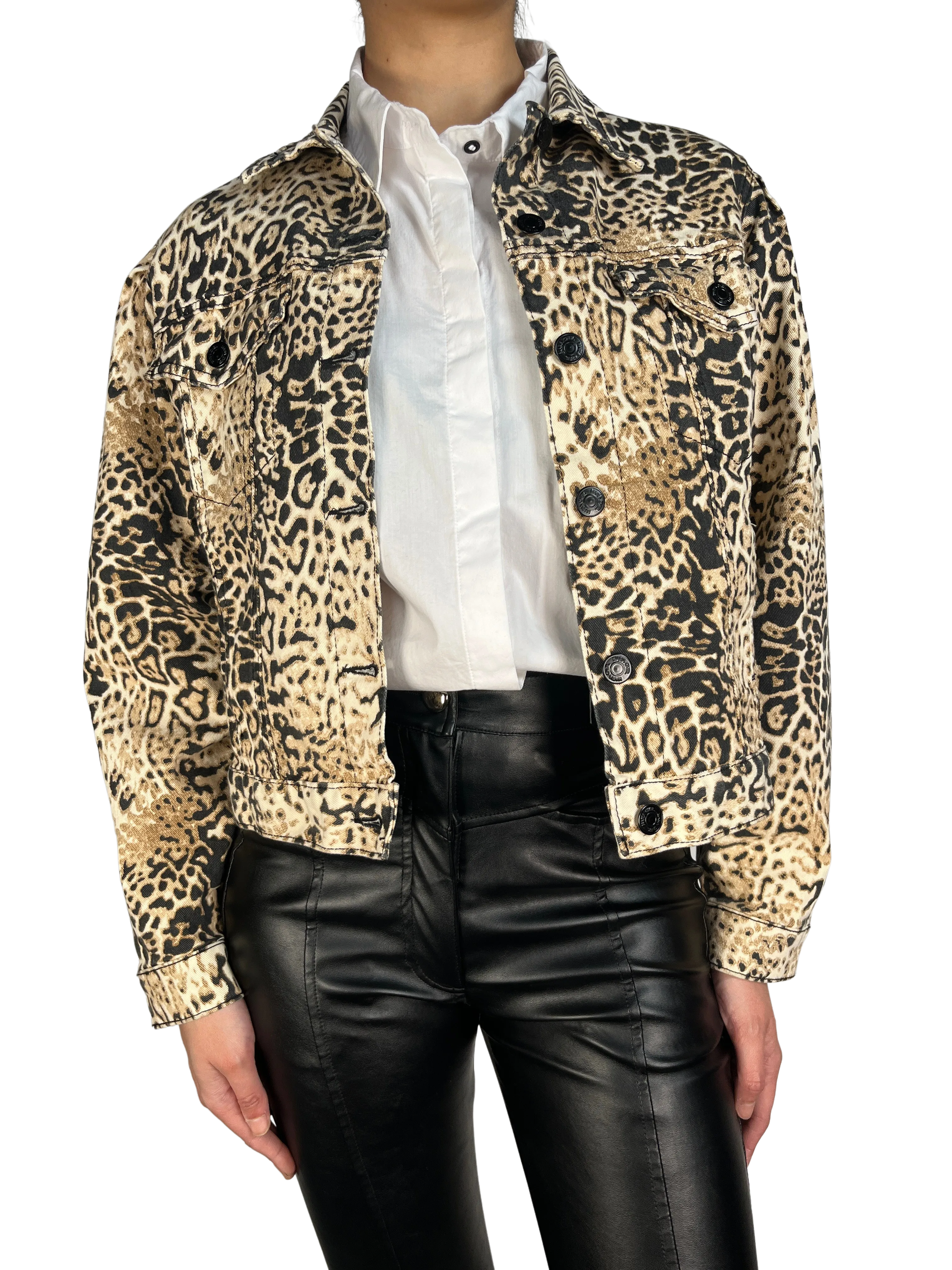 CHER Chaqueta Leopardo