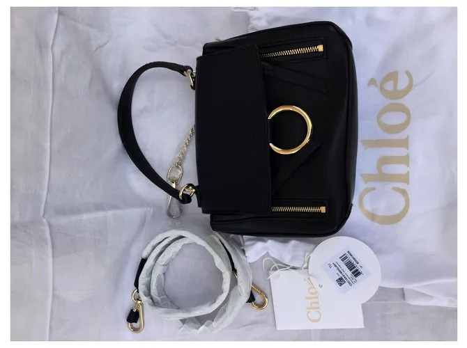 Chloé Mini faye Negro 