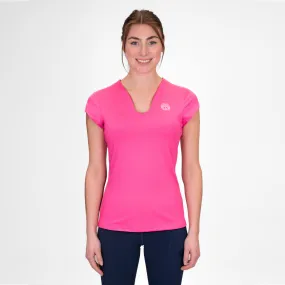 Crew V-Neck Camiseta De Manga Corta Mujeres