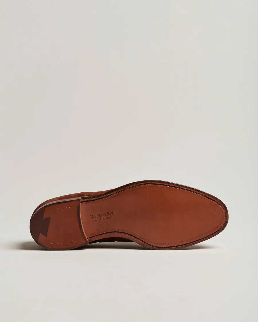 Crockett & Jones Cavendish Tassel Loafer Polo Suede