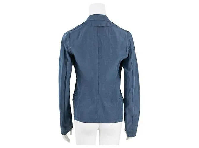 Cárdigan de sastre de Donna Karan Azul 