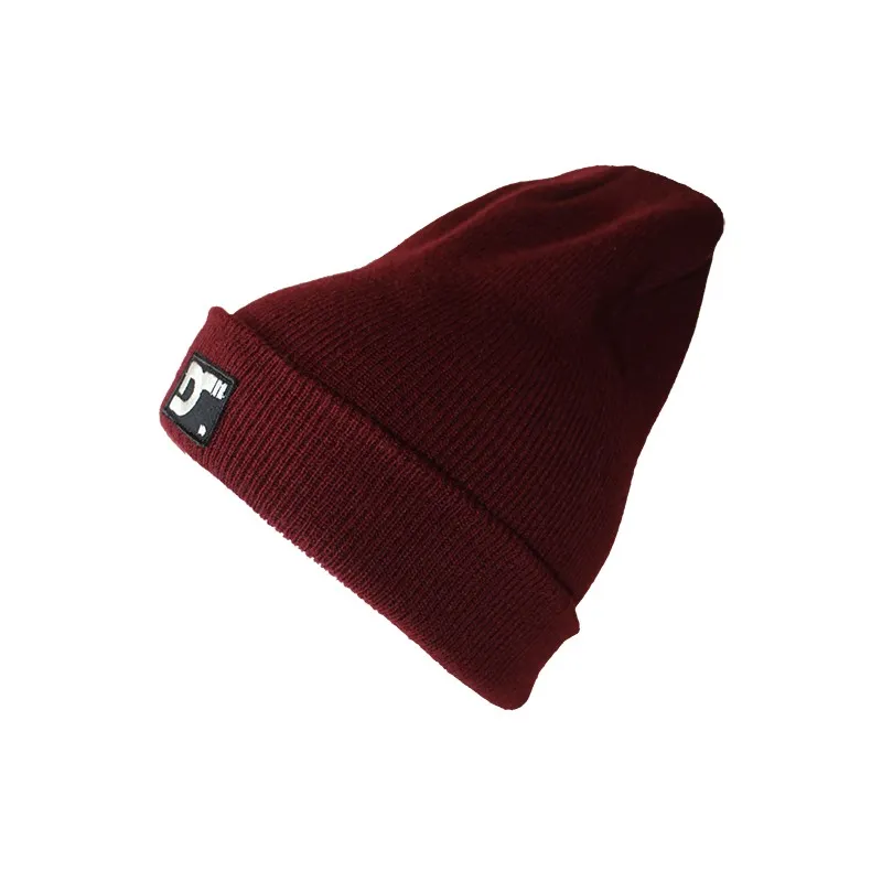 Gorro con Dobladillo – Maroon DS