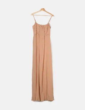 Hoss Intropia Vestido tirantes maxi rosa