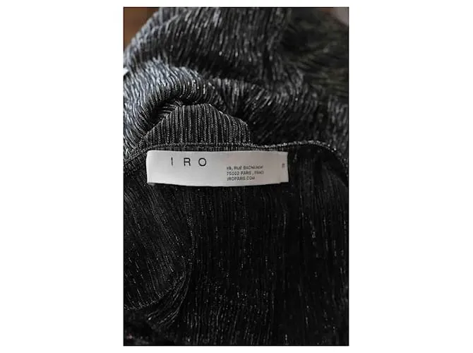Iro Vestido plateado Plata 