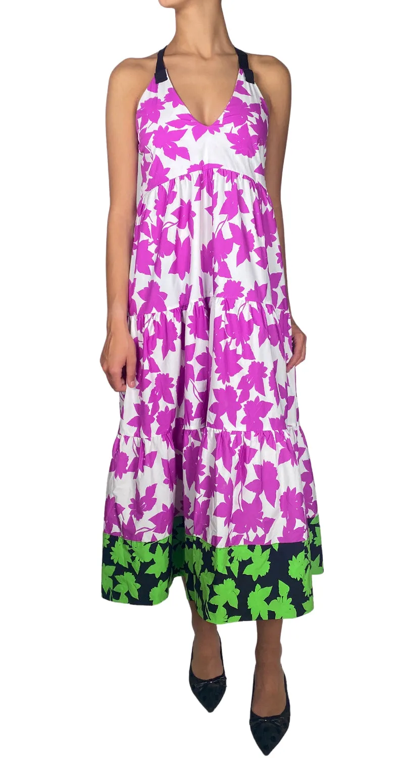 JAZMIN CHEBAR Vestido Flores Multicolor