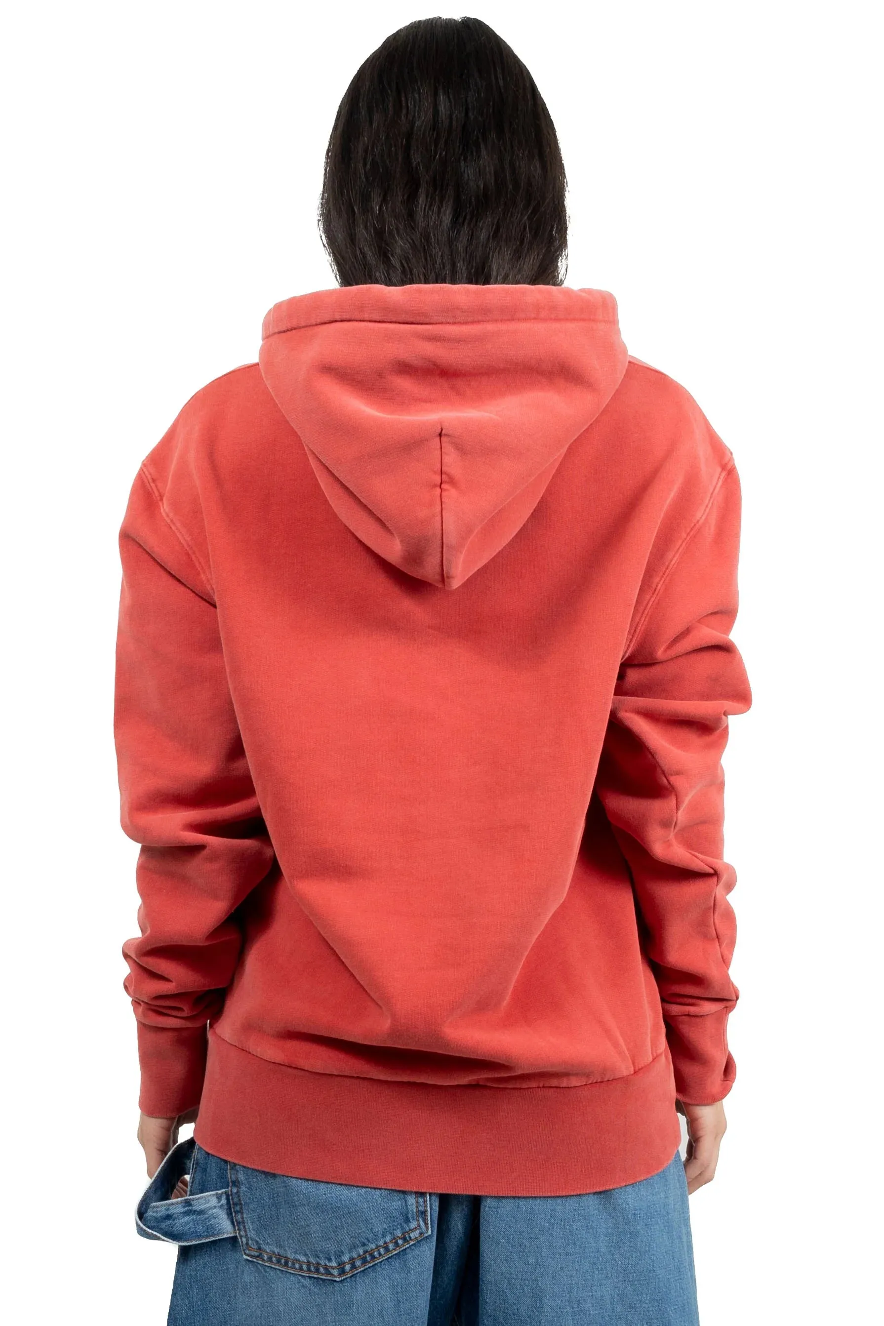 Jw Anderson Jwa Embroidered Hoodie Red