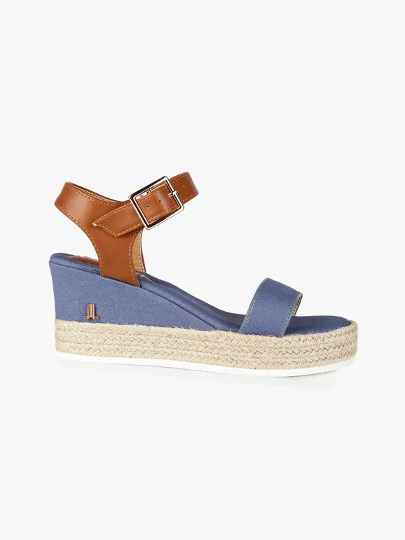 Lancetti Sandalias cuña para mujer