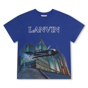LANVIN Camiseta estampado Batmóvil