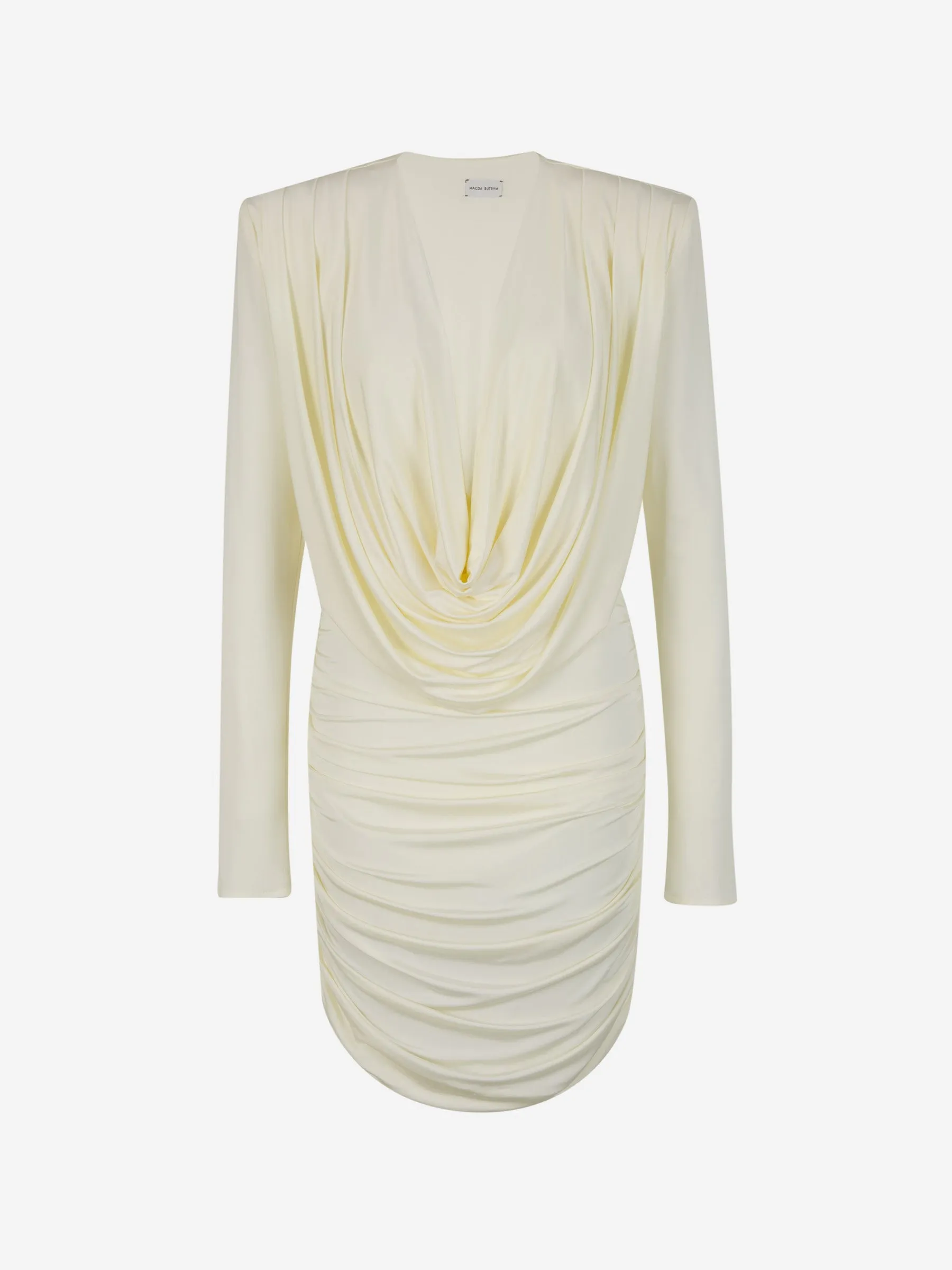 Magda Butrym Vestido Mini Fruncido