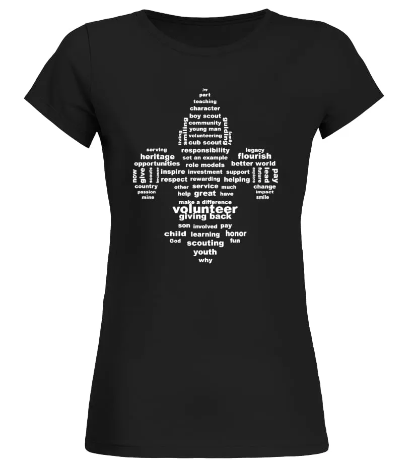 Scouts Volunteers Camiseta cuello redondo Mujer