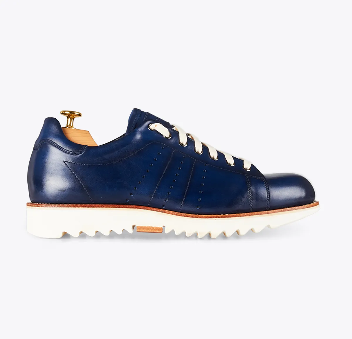 Sneaker patina azul