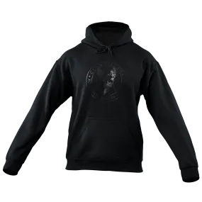SUDADERA XOLOS HOODIE LOGO NEGRO
