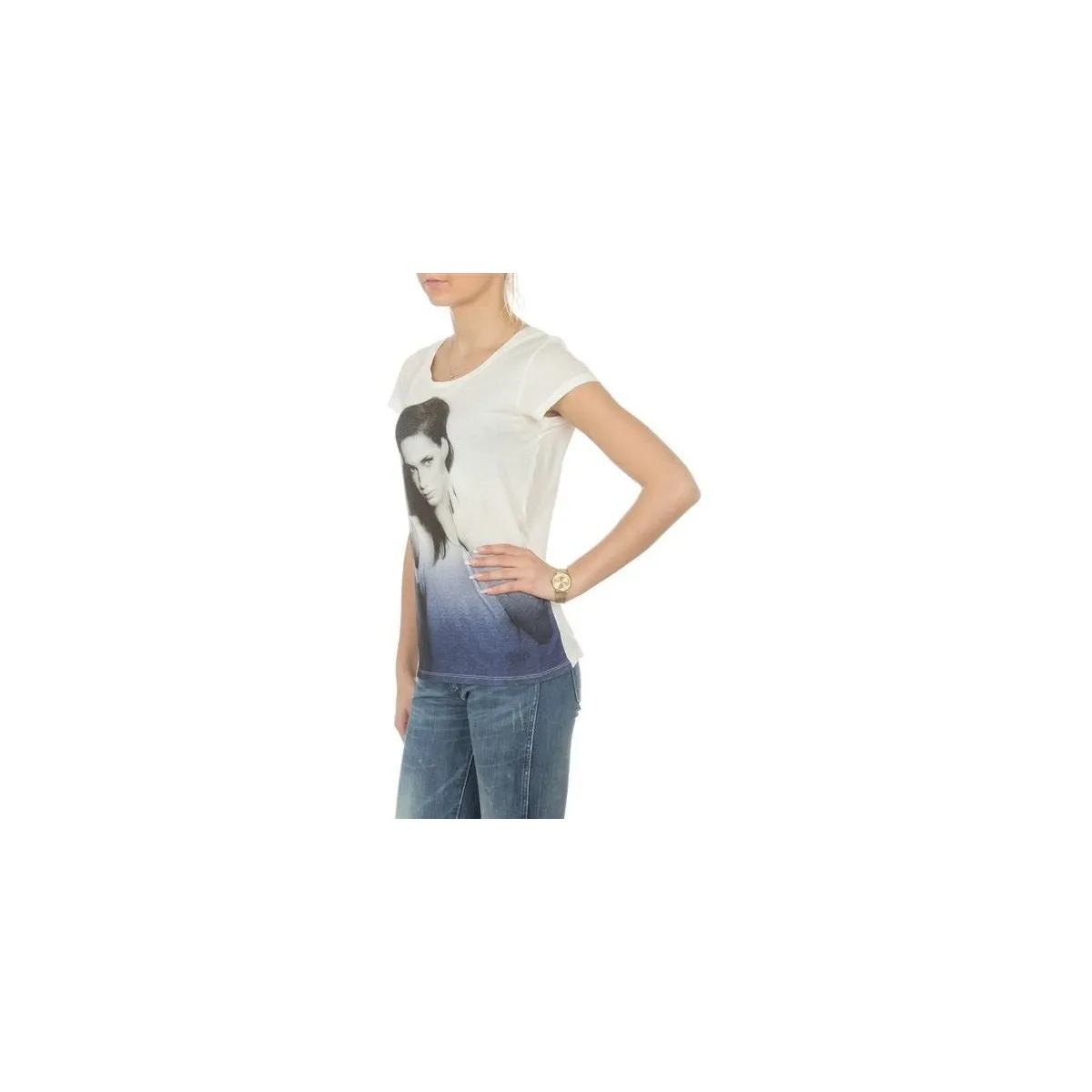 T-shirt  Photo Tee Cloud Dancer L40IAUHA