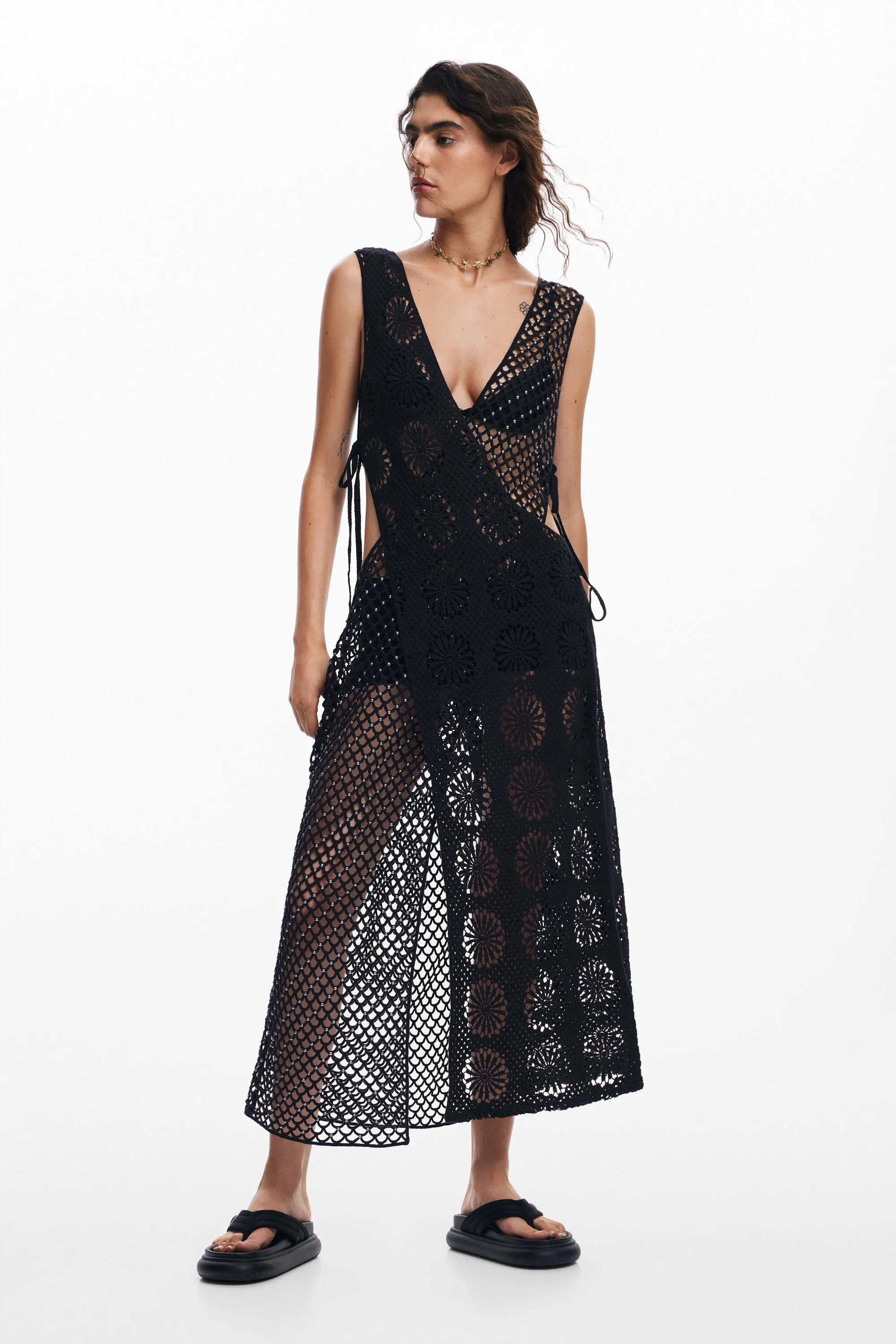 Vestido crochet