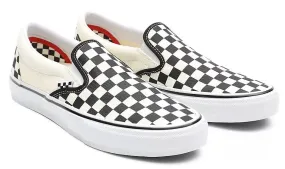 zapatos Vans Skate Slip-On - Checkerboard/Black/Off White - men´s